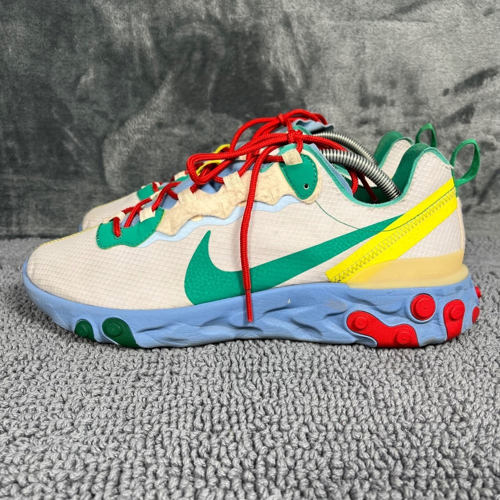 Nike React Element 87 Mens Multi-Color Low Top Sneakers BQ2718-200